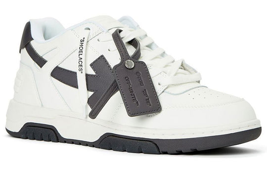 Off-White Out Of Office Calf Leather Sneaker 'White Black' OMIA189S23LEA0010107