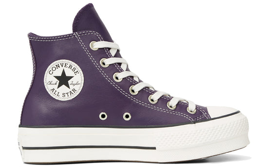 WMNS) Converse Chuck Taylor All Star Platform Leather High Top Thick