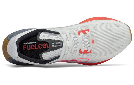 New Balance FuelCell Echolucent 'White Gray Orange' MFCELRW