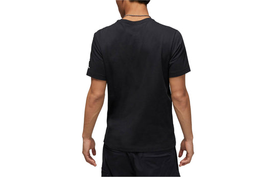 Air Jordan Embossed Air Crew T-Shirt 'Black' DM3183-010