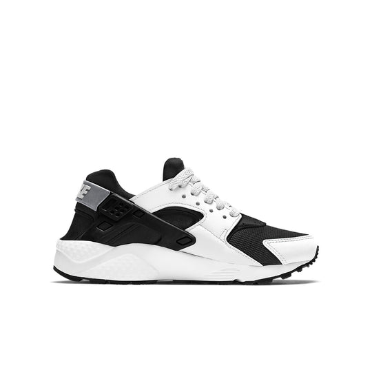 (GS) Nike Huarache Run 'Black White' 654275-040