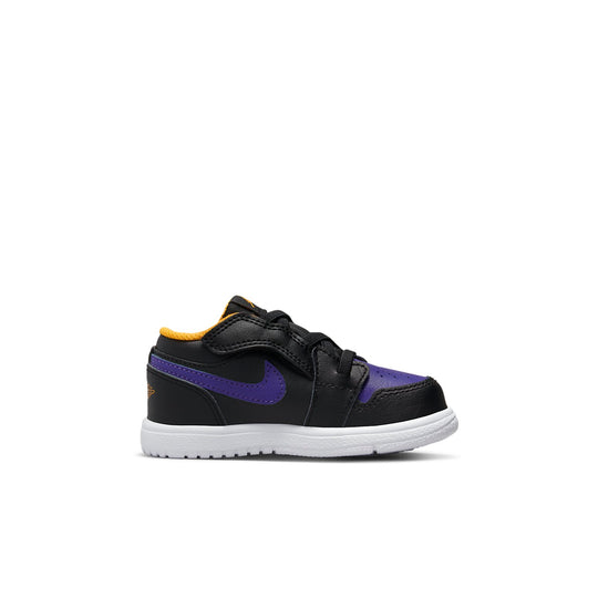 (TD) Air Jordan 1 Low Alt 'Black Purple Yellow' CI3436-075