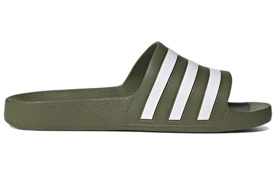 adidas Adilette Cozy Casual Army Green Unisex Slippers GZ5234