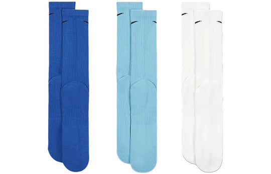 Nike Everyday Plus Cushioned Training Ankle Socks (3 Pairs) 'Multi-Color' SX6890-963