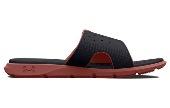(WMNS) Under Armour Ignite Pro Slides 'Black Red Fusion' 3026027-003