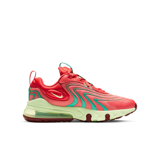 (GS) Nike Air Max 270 React ENG 'Track Red Neptune Green' CD6870-601