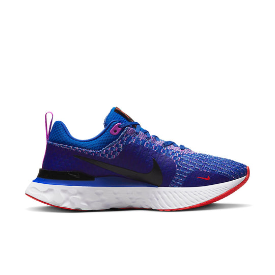 (WMNS) Nike React Infinity Run Flyknit 3 'Racer Blue Crimson' DZ3016-400