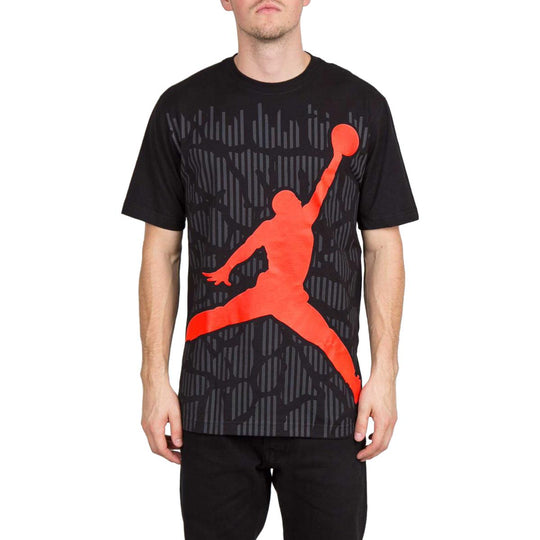 Air Jordan XX9 Jumpman T-shirt 'Black Red' 667391-011