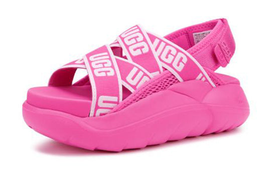 (WMNS) UGG LA Series Open Toe Sandals Pink 1110090-RCR