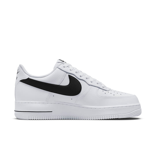 Nike Air Force 1 '07 'Cut Out Swoosh - White Black' DR0143-101