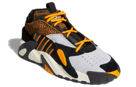 adidas originals Streetball Basketball Shoes 'Black Grey Orange White' FX9701