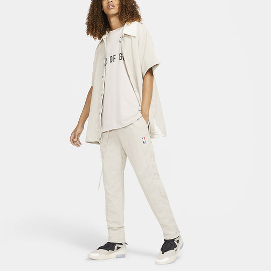 Nike x Fear of God x NBA Crossover Side Solid Color Sports Pants