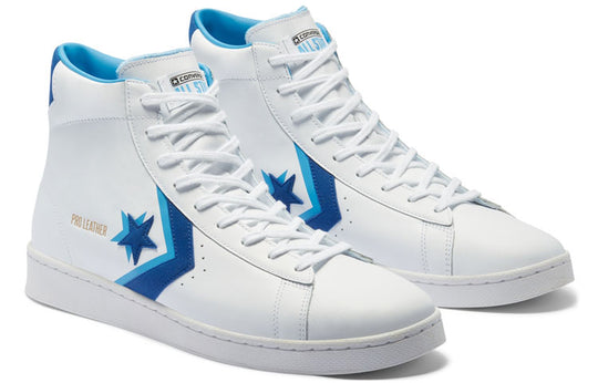 Converse Pro Leather Double Logo High Top 'White Blue' 169035C