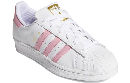 (GS) Adidas Superstar Shoes 'Light Pink Gold Metallic' S81019