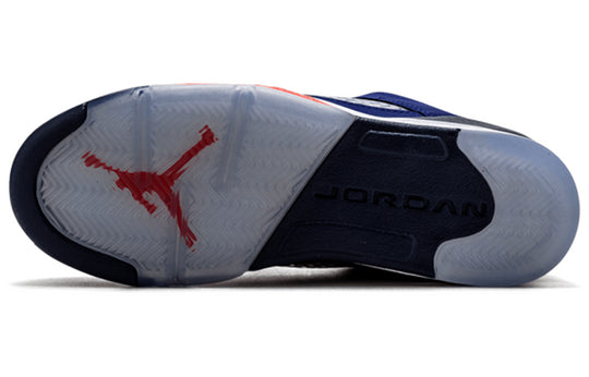 (GS) Air Jordan 5 Retro Low 'Knicks' 314338-417 Big Kids Basketball Shoes  -  KICKS CREW