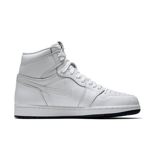 Air Jordan 1 Retro High OG 'White Perforated' 555088-100 Retro Basketball Shoes  -  KICKS CREW