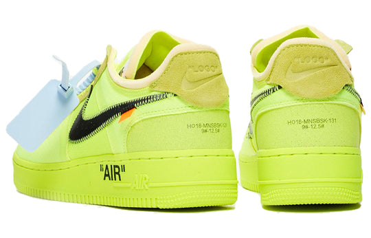 Nike Off-White x Air Force 1 Low 'Volt' AO4606-700