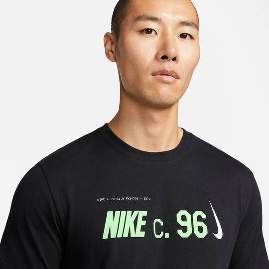 Nike Dri-FIT CIRCA 1 T-Shirt 'Black' FD0053-010 - KICKS CREW