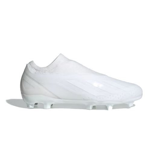 adidas X Crazyfast.3 Laceless Firm Ground Soccer Cleats 'White' GY7426