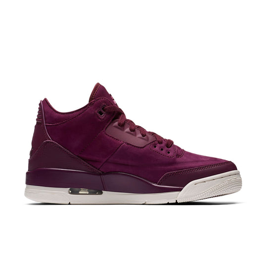 (WMNS) Air Jordan 3 Retro 'Bordeaux' AH7859-600 Retro Basketball Shoes  -  KICKS CREW