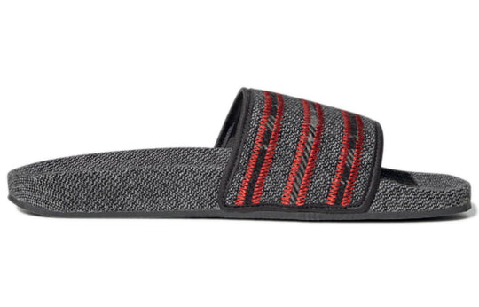adidas Adilette Slide 'Cozy Pack - Vivid Red Solid Grey' GW0826