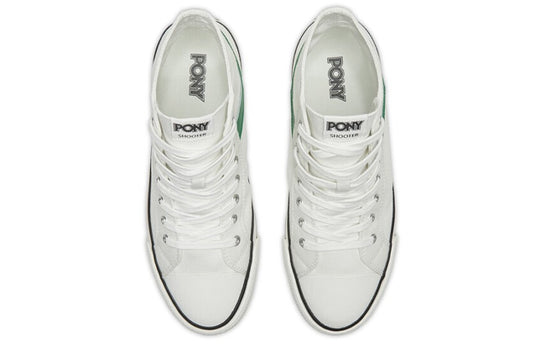 PONY High Leisure Canvas Shoes White 02M1SH02RW
