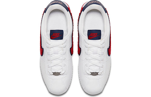 (GS) Nike Cortez Basic Leather SE 'White' AA3496-100 Marathon Running Shoes/Sneakers  -  KICKS CREW
