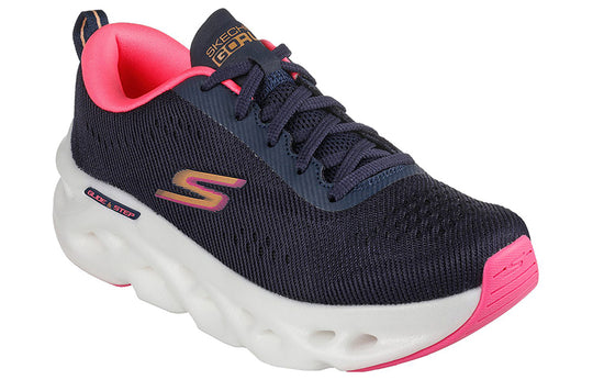 (WMNS) Skechers Go Run Glide-Step Max 'Blue Pink' 128791-NVY