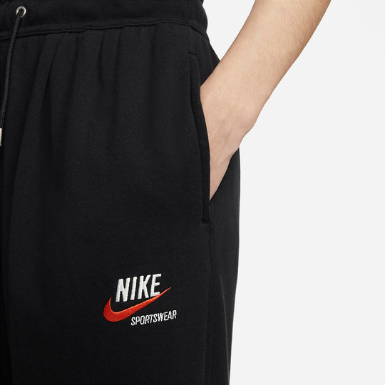 Nike Sportswear Trends Fleece Pants 'Black' DX8186-010 - KICKS CREW