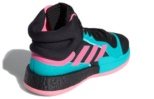 adidas Marquee Boost 'Black Shock Pink Aqua' EH2373