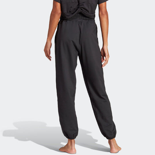 (WMNS) adidas Yoga Studio Pants 'Black' HS8122