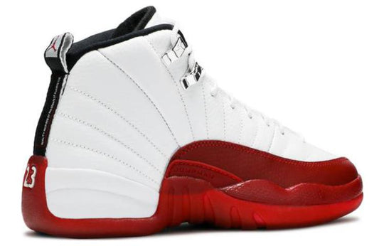 (GS) Air Jordan 12 Retro 'Cherry' 2009 153265-110 Retro Basketball Shoes  -  KICKS CREW