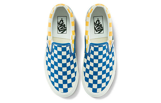Vans Style 98 Checkboard Yellow Blue VN0A3JEX45U