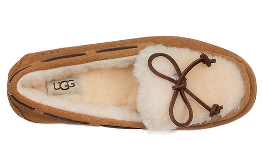 (WMNS) UGG Ansley Bow Glimmer 1112299-CHE