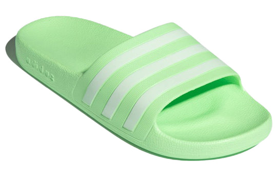 (WMNS) adidas Slide Adilette Aqua Green/White EE7347