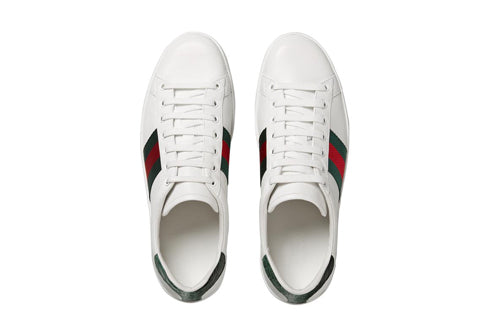 Gucci Ace Leather 'White' 386750-A3830-9071