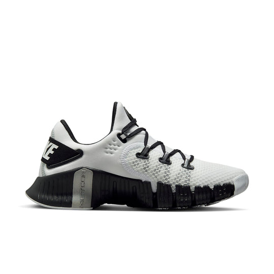(WMNS) Nike Free Metcon 4 Premium 'White Black Silver' DQ4678-100-KICKS ...