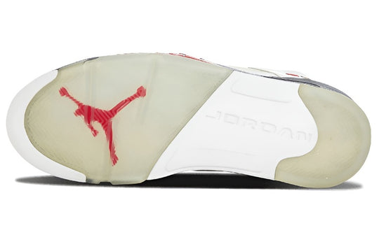 Air Jordan 5 Retro 'Olympic' 136027-103 Retro Basketball Shoes  -  KICKS CREW