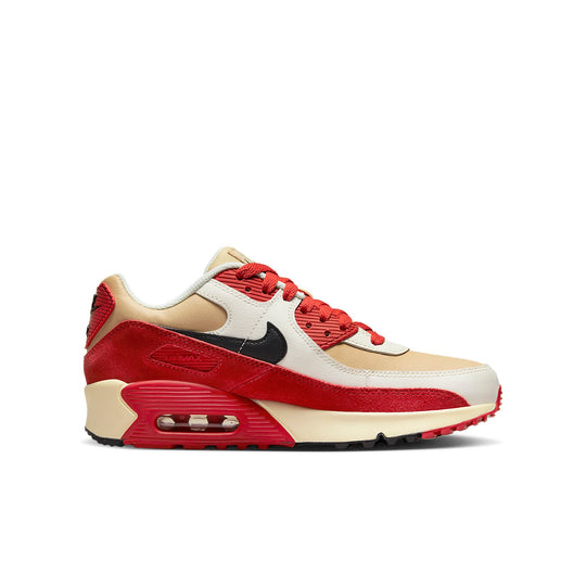 (GS) Nike Air Max 90 Leather 'Sesame Red Clay' CD6864-200