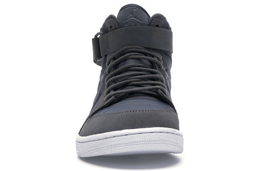 Air Jordan 1 High Strap 'Dark Grey' 342132-005 Retro Basketball Shoes  -  KICKS CREW