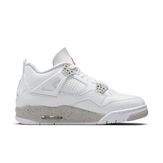 Air Jordan 4 Retro 'White Oreo' CT8527-100 Retro Basketball Shoes  -  KICKS CREW