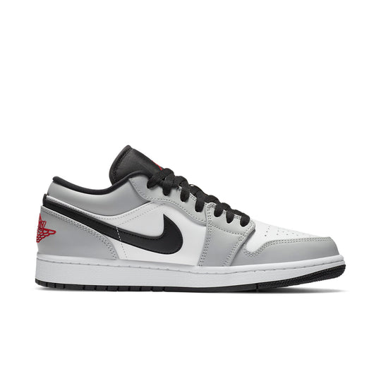 Air Jordan 1 Low 'Light Smoke Grey' 553558-030 Retro Basketball Shoes  -  KICKS CREW