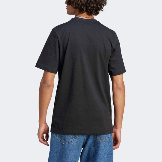 adidas Sportswear Elevated Block T-shirt 'Black' IL2963