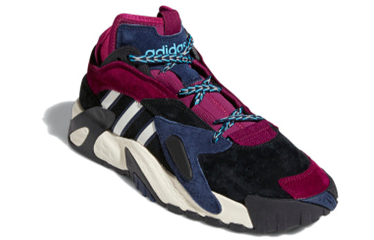 Adidas Originals Streetball Basketball Shoes 'Power Berry Black Collegiate Navy' FV4851