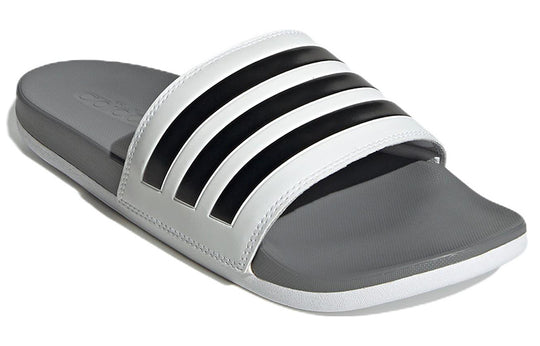 adidas Adilette Comfort Slide 'White Grey' GZ5895
