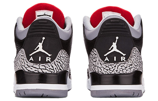 Air Jordan 3 Retro 'Cement' 2011 136064-010 Retro Basketball Shoes  -  KICKS CREW