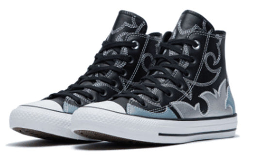 (WMNS) Converse Chuck Taylor All Star Space Cowgirl Black Trainers 'Blue Black Silver' 564953C