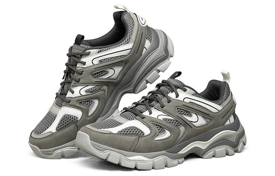 Skechers Stak-Ultra Low-Top Running Shoes Grey/White 66255-GYW