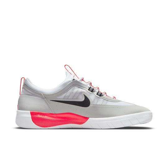 Nike Nyjah Free 2 SB 'Neutral Grey Bright Crimson' BV2078-007