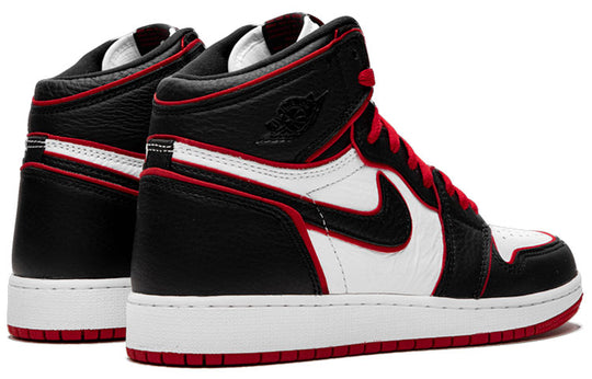 (GS) Air Jordan 1 Retro High OG 'Bloodline' 575441-062 Retro Basketball Shoes  -  KICKS CREW